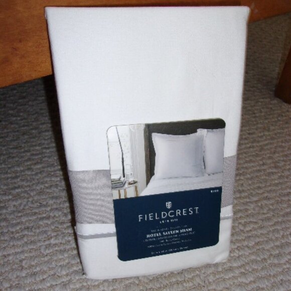 Fieldcrest Hotel Sateen Sham New pillowcase - Picture 1 of 2